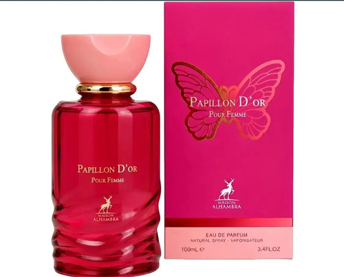 Papillon D'or Pour Femme Maison Alhambra Edp 100 Ml