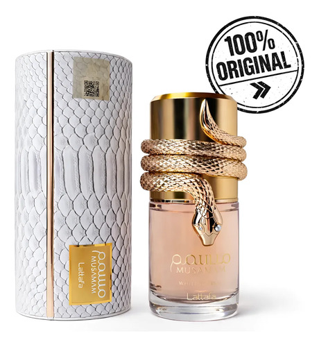 Perfume Musamam White Intense Lattafa Eau De Parfum 100 ml Perfume Importado Árabe Original Alta Fixacao