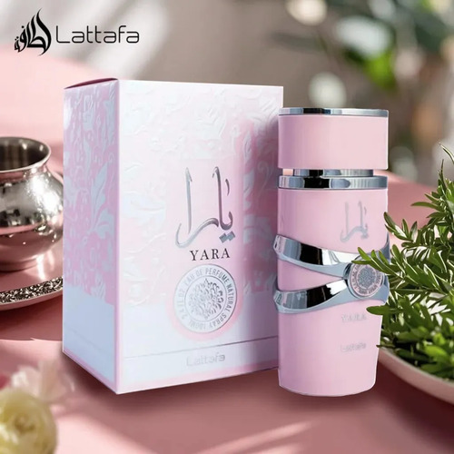Perfume Lattafa Yara Rosado Eau De Parfum Arabe Ferminino 100ml